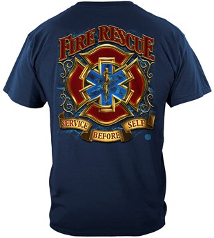 Fire Rescue Gold Shield
