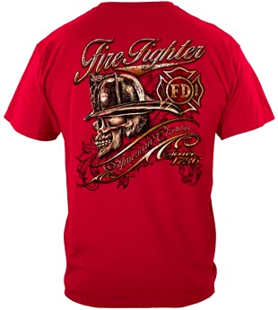 Firefighter Skull American Classic