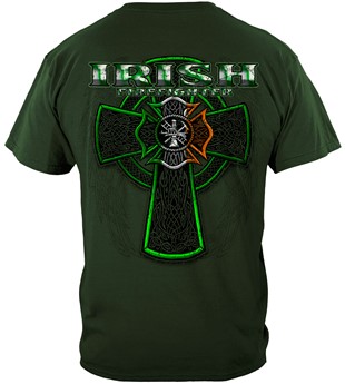 Firefighter Irish Green Foil