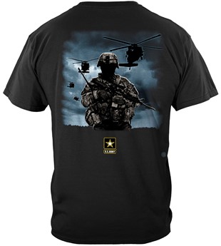 Army Strong Helicopter Solider