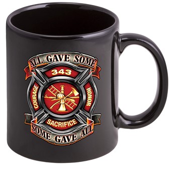 Fire Honor Courage sacrifice 343 badge