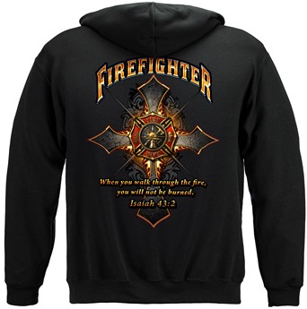 Firefighter Cross Walk Through the Fire  Isaiah 43: 2