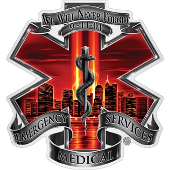 Red High Honor EMS Tribute