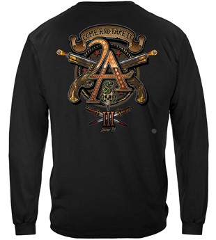 2nd Amendment  Come and Take it 3 percenter 2A Vintage Tattoo Three Percenters 3