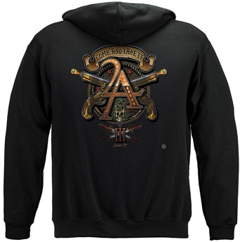 2nd Amendment  Come and Take it 3 percenter 2A Vintage Tattoo Three Percenters 3