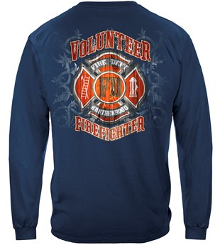 Fire Dept Faded Planks
