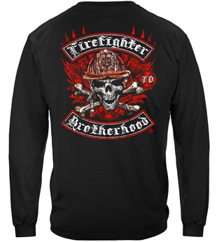 Firefighter Biker Cross Bones