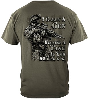 I Carry A gun Tank Is too Heavy