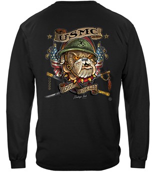 Marine Corps USMC Vintage Tattoo Semper Fidelis