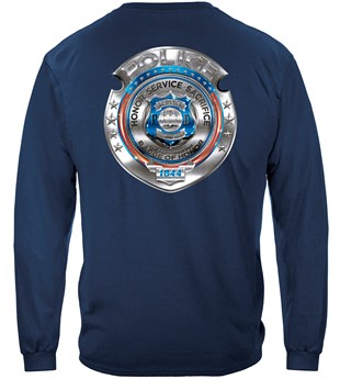 Police Honor Courage sacrifice badge