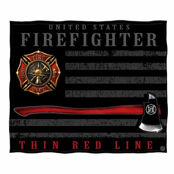 Firefighter Patriotic Flag Axe