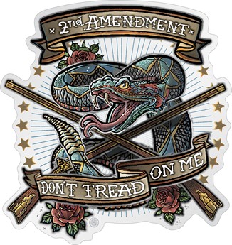 2nd Amendment 2A Vintage Tattoo