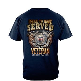 Coast Guard USCG Veteran Proud To have served